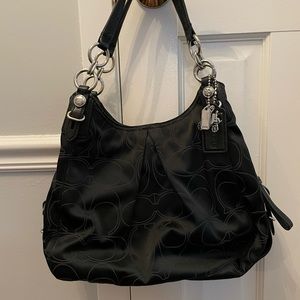 Coach Signature Fabric Shoulder Bag